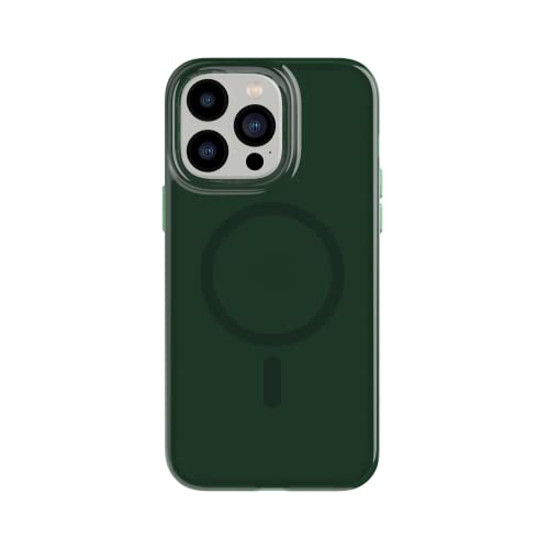 Protection iPhone 14 Pro Max antichoc tech21 Evo Tint MagSafe vert foncé