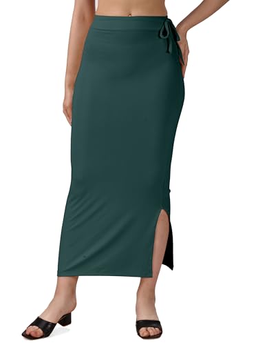 Image of Mehrang Microfiber Saree Shapewear Petticoat for Women, Cotton Blended Shape Wear Dress for Saree