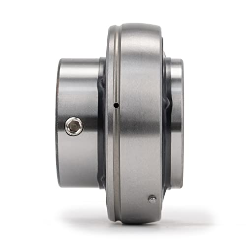 Xike 2 Pcs Chrome Steel Uc208-24 Bore 1-1/2" Insert Ball Bearings, With Sealed And Set Screw, Fits P208/F208/Fl208/T208/Pa208/Fa208/Fb208 And More Bearing Housings. #TOP4