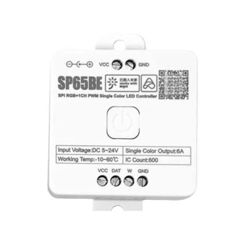Contrôleur LED SP67BE double mode haute compatibilité monochrome et technologie RVB SP65BE