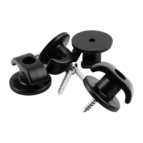 Figpade 4PCS Car Cargo Net Hooks Replacement,Self-Tapping Hooks of Cargo