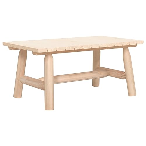 Ensemble de Salon de Jardin 5 pcs Bois Massif d'épicéa,Table Et Chaise en Rotin,Salon De Jardin Textilene,Patio Furniture – Image 6