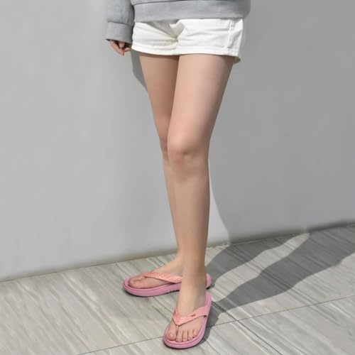 Image of KuaiLu Womens Flip Flops Arch Support Yoga Mat Cushioned Thong Sandals | Ladies Comfortable Walking Slides For Plantar Fasciitis Slip On Indoor Outdoor For Summer