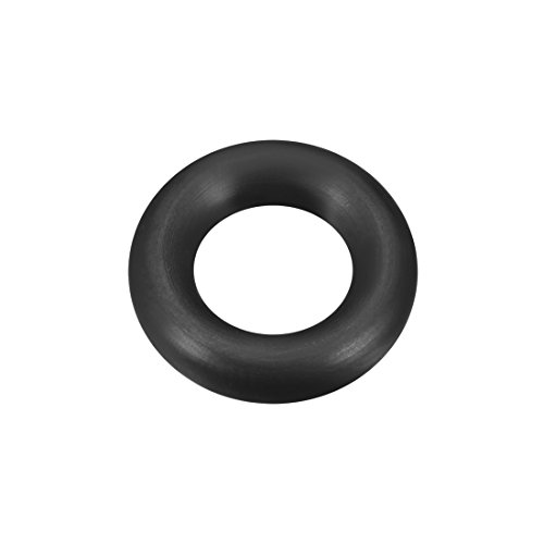 sourcingmap Nitrile Rubber O-Rings 15mm OD 8mm ID 3.5mm Width, Metric Sealing Gasket, Pack of 50, black, 8mmx15mmx3.5mm