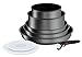 Tefal Ingenio Batterie de cuisine 8 pièces, Poêles, Casseroles, Induction, Revêtement antiadhésif résistant, Empilable, Compatible lave-vaisselle, Fabriqué en France, Daily Chef On ‎L7619202