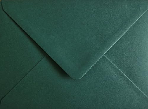 Sobres verde oscuro 133x184 mm antioscuridad con papel grueso que no transparenta