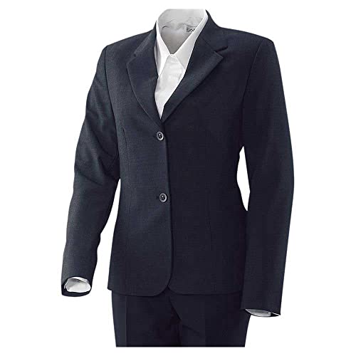 Exner Fashion Damen-Blazer Basic, einreihig, 2-Knopf, Fb. Navy, Gr. 56