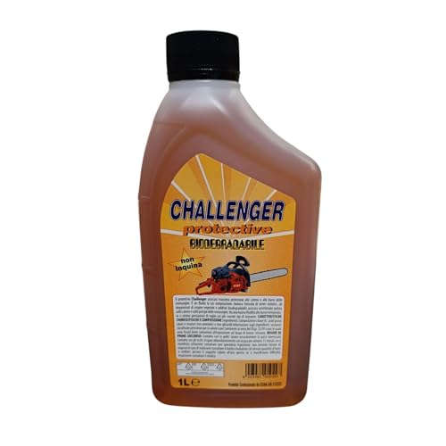 Challenger Olio LUBRIFICANTE Catena Catene Motosega VEGETALE BIODEGRADABILE 1 LT