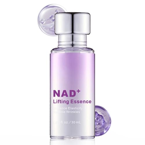 NAD No.9 Lifting-Sil Essence, Straffendes Gesichtsserum mit Peptiden, Anti-Aging Serum gegen feine Linien & Hauterschlaffung, Feuchtigkeitsspendendes Face Serum für Glattere Haut, Korean Skincare