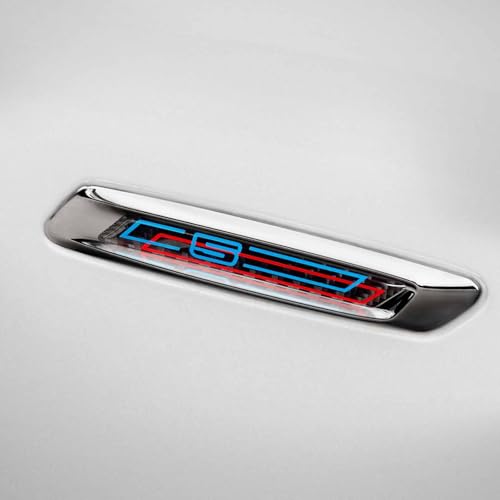 Image of Betterhumz Car Front Side Fender Sticker for BMW 5 Series F10 F11 LCI 528i 530i 535i 550i 2011-2016, Carbon Fiber Bumper Side Marker Reflector Trim Badge Emblems Accessories