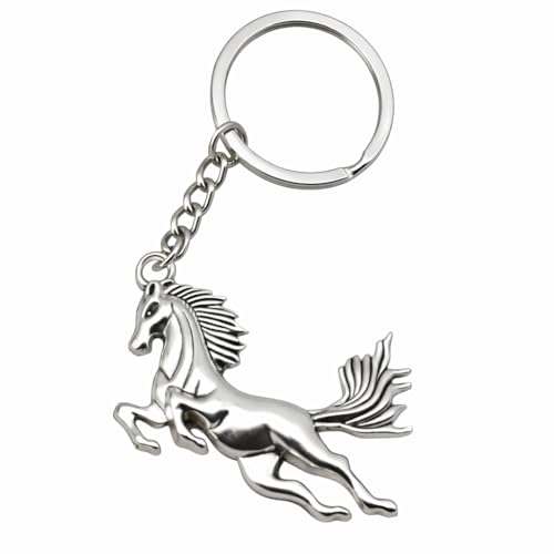 VEOWOO Horse Keychain–Animal Keychains Bag Charms for Women with Dynamic