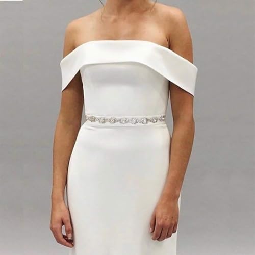 Crystal Bridal Belts Sash Rhinestone Belt Bridesmaid Gown Sash for Women Accessories Dress Matching3
