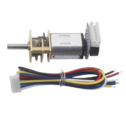 Moteur N20 DC 6V 50 tr/min avec encodeur Hall GA12 pour robotique - 2
