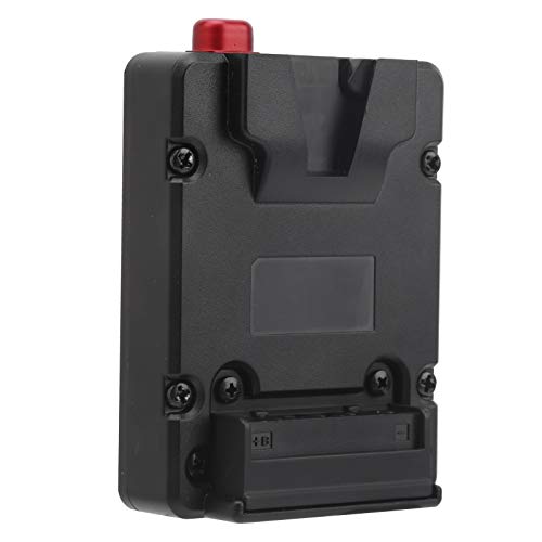 Placa de batería V-Lock para cámara con adaptador de salida D-Tap negro 3