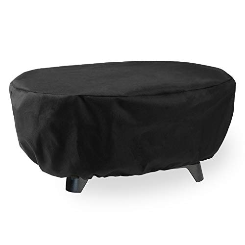 MR.COVER JY410 Grill Cover for Lodge Cast Iron Sportsman?s Grill, Waterproof BBQ Cover (UV&Dust&Rip Resistance)