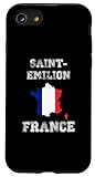 Carcasa para iPhone SE (2020) / 7 / 8 Retro Saint-Emilion France - Bandera de Francia envejecida