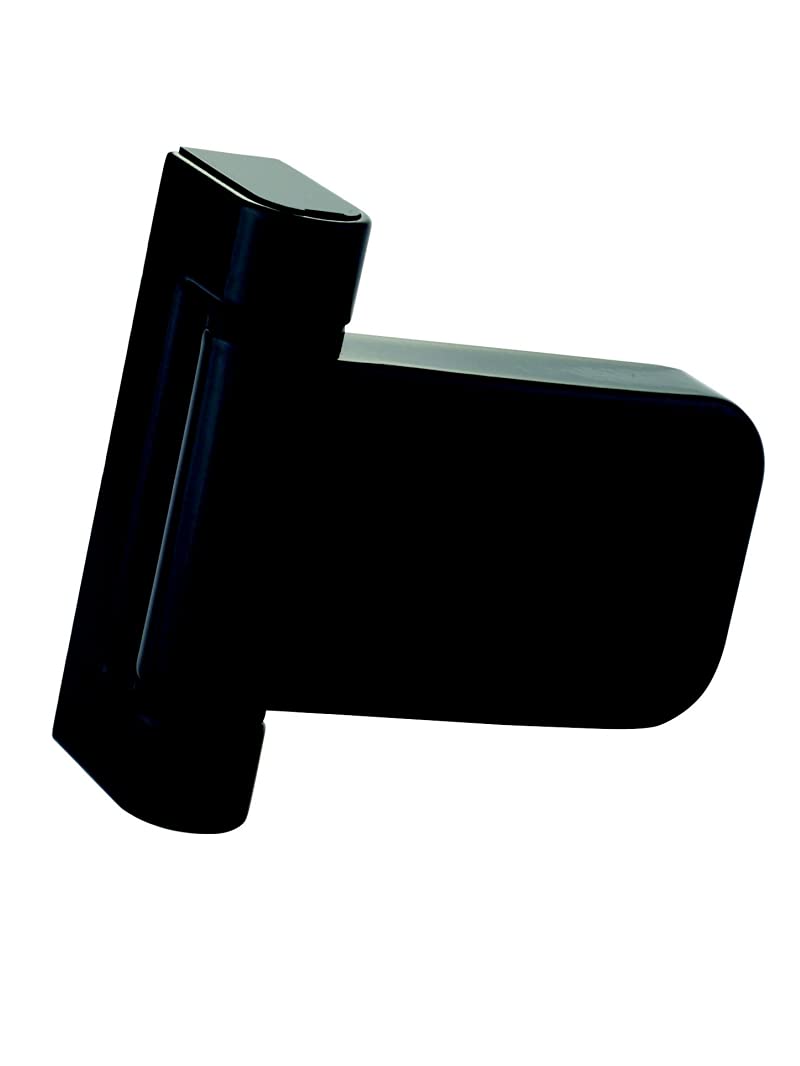 Mila Black* Prosecure Upvc Flag Door Hinge 23Mm Rebate Black