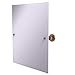 Allied Brass AP-92 Frameless Rectangular Tilt Beveled Edge Wall Mirror, Brushed Bronze