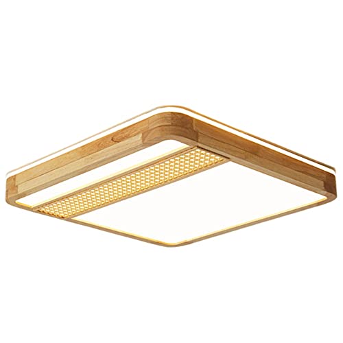PFRANK Lámpara De Techo Empotrada LED Japonesa Accesorios Iluminación De Decoración De Techo Ultrafino Cuadrado. Lámpara Techo Ahorro Creativa Personalizada 3000K-6000K. para Entrada, Balcón, Café