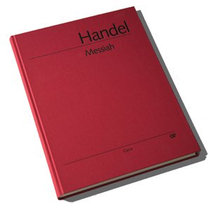 Händel: Messiah (Messias) (HWV 56). Partitur (Leinenumschlag)