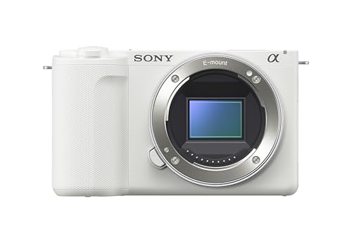 Image of Sony Alpha ZVE10 II - APS-C Interchangeable Lens Mirrorless Content Creators' Camera - White - Body Only