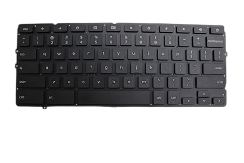 Replacement Keyboard Without Frame For Dell Chromebook 11 3120 P22T 0CK4ND DLM14K13US-920, US Layout Black Color