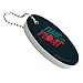 GRAPHICS & MORE IT:Chapter 2 Time to Float Floating Keychain Oval Foam Fishing Boat Buoy Key Float