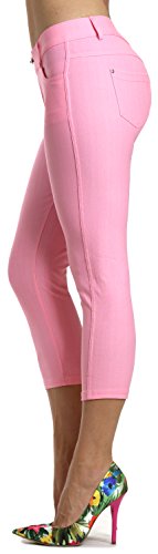 Image of Prolific Health Women's Jean Look Jeggings Tights Slimming Many Colors Spandex Leggings Pants Capri S-XXXL