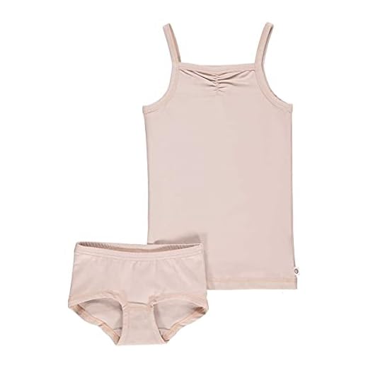 Müsli by Green Cotton Flickor set hipster tjej underkläder, Rose socker, 98 cm