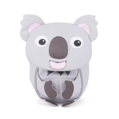 Affenzahn Kleiner Freund Kindergartenrucksack für 1-3 Jährige Kinder im Kindergarten und Kinderrucksack für die Kita Koala - Grau
