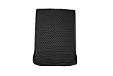 Element Passgenaue Premium Antirutsch Gummi Kofferraumwanne - BMW 5 Series (G30), Limousine, schwarz