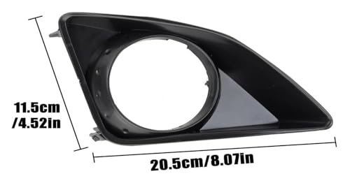 Auto cache de phare antibrouillard Toyota Corolla 2009 calandre avant grille centrale - 2