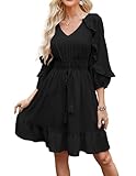 langarm kleid schwarz gold Dieses Kleid ist, um Ihre Süße und Eleganz zum Ausdruck bringen