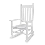 Kids Rocking Chair for Toddlers and Children Comfy Recliner Wooden Rocker for Baby Girls...