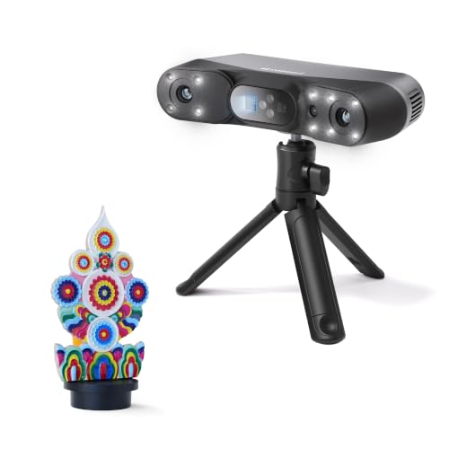 Image of Revopoint POP 4 3D Scanner, AI Segmentation, for 3D Printing, Standard | Up to 105 FPS, 0.03mm Blue Laser, Small-Medium, 5 Modes, Anti-Shaking, Outdoor Scan, 3DGS, for iOS /Android /Win /MacOS
