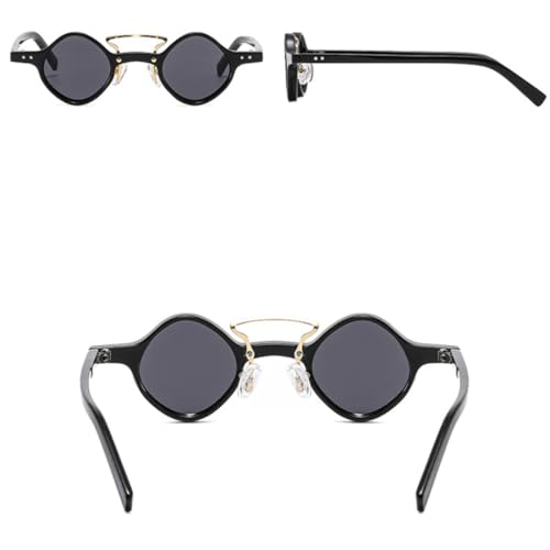 Lunettes de soleil carrées rétro anti-fatigue visuelle verres transparents océan protecteurs