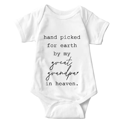 listery Hand Picked For Earth By My Great Grandpa Bodysuit