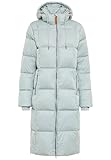 Veste moderne de Camel Active camel active Long Manteau Tampon Coat, Gris, 44 Femme