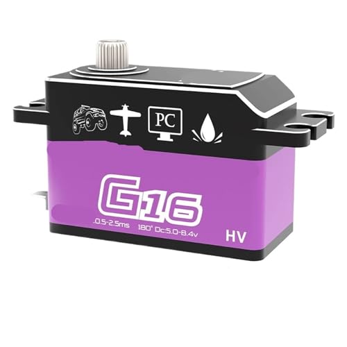 Servomoteur numérique 16kg sans noyau avec engrenage métallique G16kgCLS