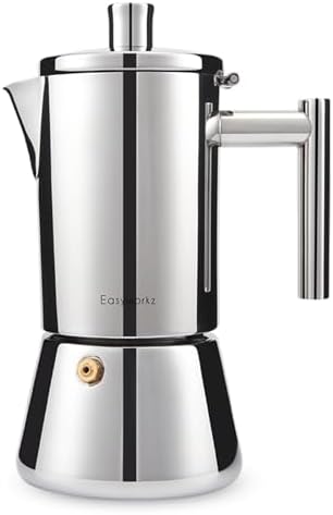 Easyworkz Diego Stovetop Espresso Maker Stainless Steel ...