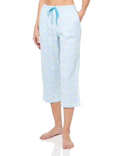 Image of Karen Neuburger Women's Short Sleeve Girlfriend Capri Pajama Set