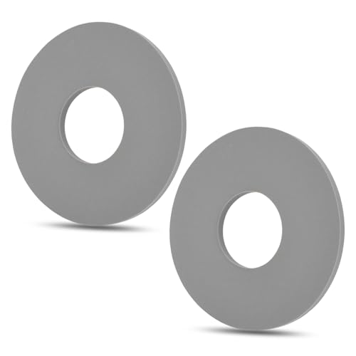 Image of 2-Pack 9BU102E / 9BU064E Silicone Flush Valve Seal Gasket Compatible with TOTO Aquia Dual Flush Toilets ST464M, ST412M, ST413M, ST416M Valve Replacement Part