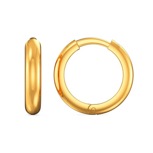 Joyalukkas Women's & Girl's 22K(916) Cyclical Gold Earring - Image 2