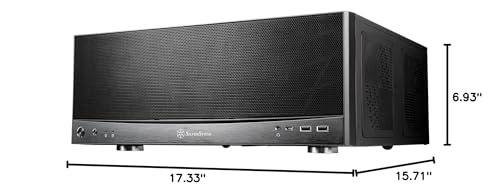 Silverstone Technology SST-GD11B Grandia 11 Compact Atx Home Theater Pc (Htpc) Case thumb #9