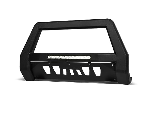 Image of Armordillo 8724170 X-Light LED Bull Bar Guard - Textured Black Fits 2007-2021 Toyota Tundra / 2008-2021 Sequoia