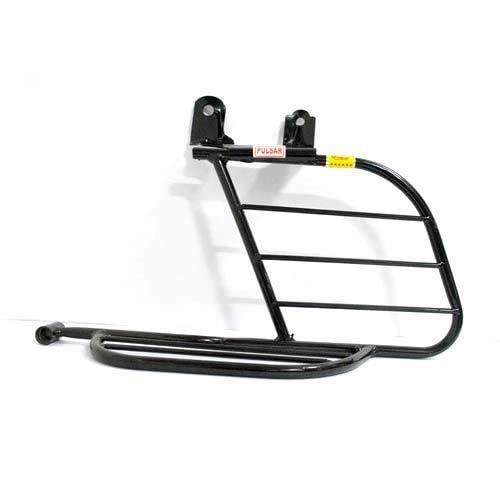 Yash Enterprises Heavy Pulsar Bike Side Guard & Saree Guard with Ladies Foot Black for - Pulsar 180-picture-21