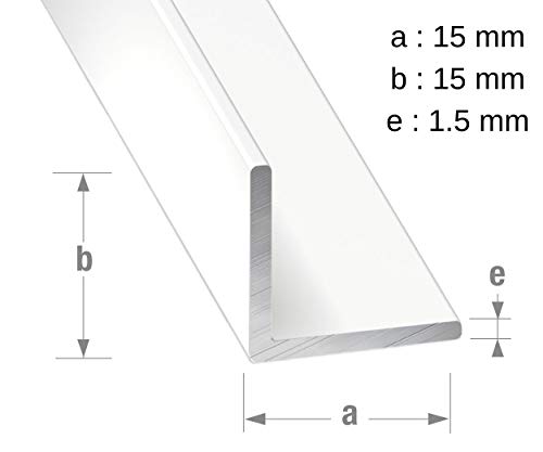 CQFD Eckwinkel, PVC, 10 x 10 – 2 m, Weiß