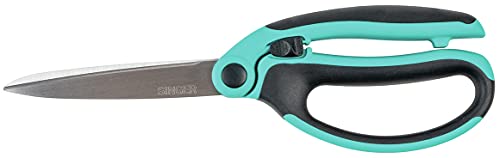 Singer 00565 9-1/2-Inch Proseries Spring Assist Scissor With Comfort Grip , Teal #TOP1