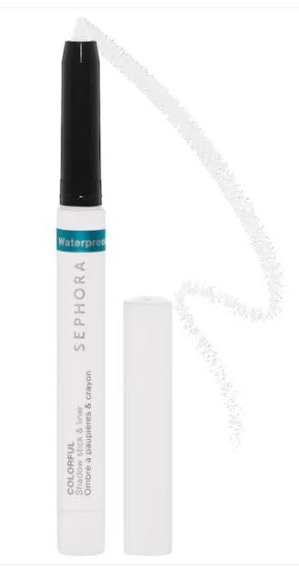 SEPHORA COLECCIÓN SEPHORA Colorful® Sombra de ojos y delineador de ojos impermeable Multi-Stick 00 Blanco Mate