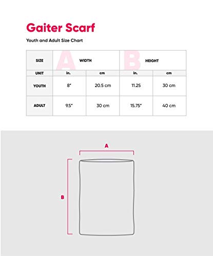 FOCO Unisex's NFL Team Logo Neck Gaiter Multiuse Face Cover Scarf